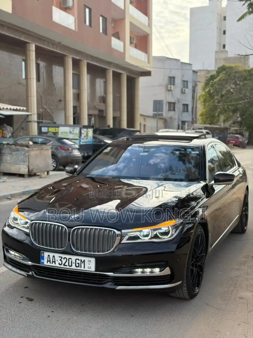 BMW 7 Series 730Li 2018 Noir