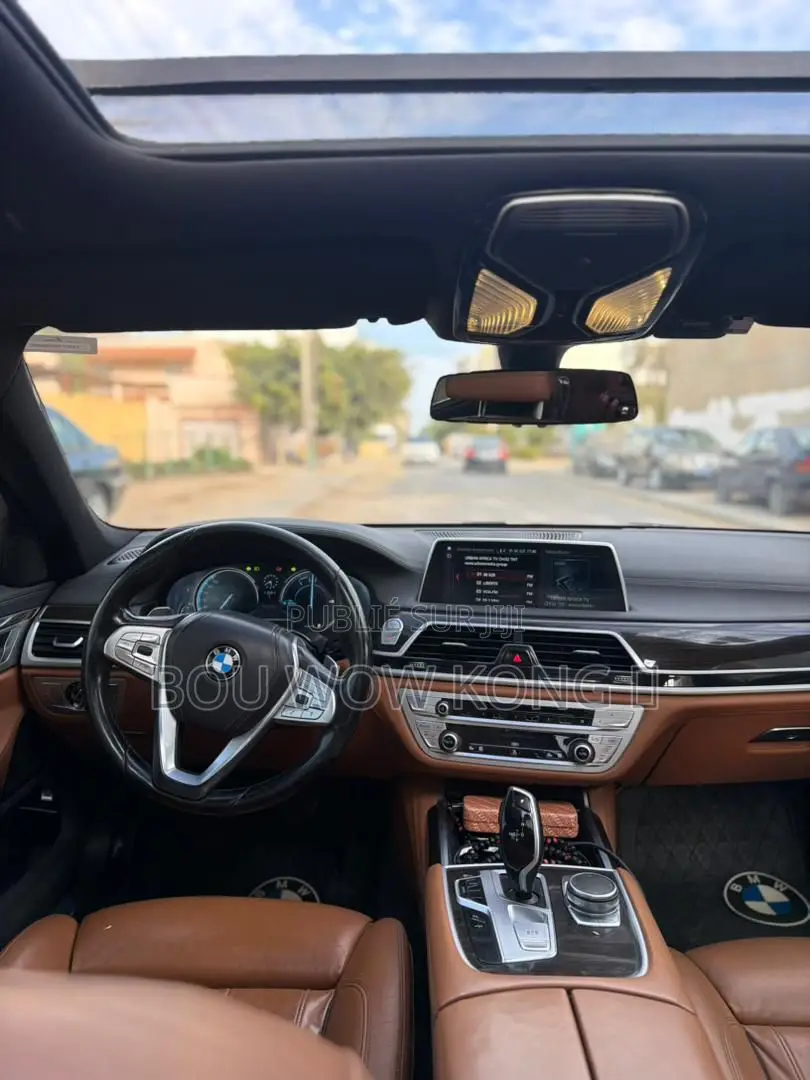 BMW 7 Series 730Li 2018 Noir