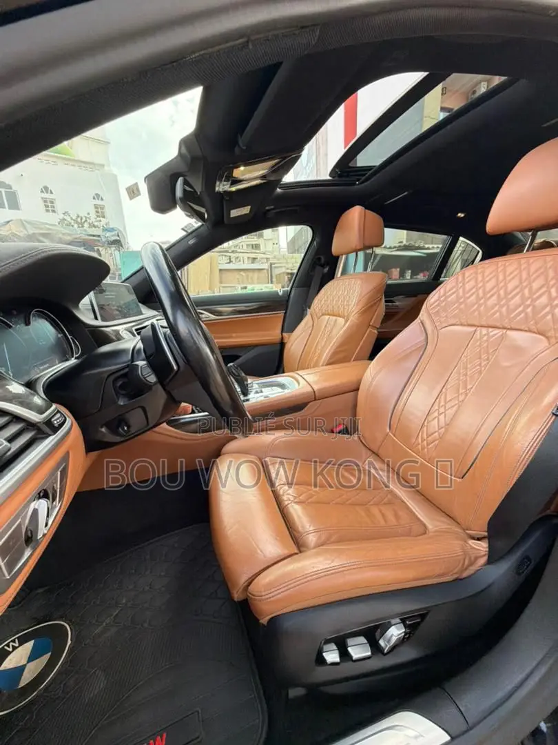 BMW 7 Series 730Li 2018 Noir