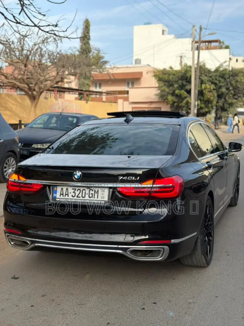 BMW 7 Series 730Li 2018 Noir