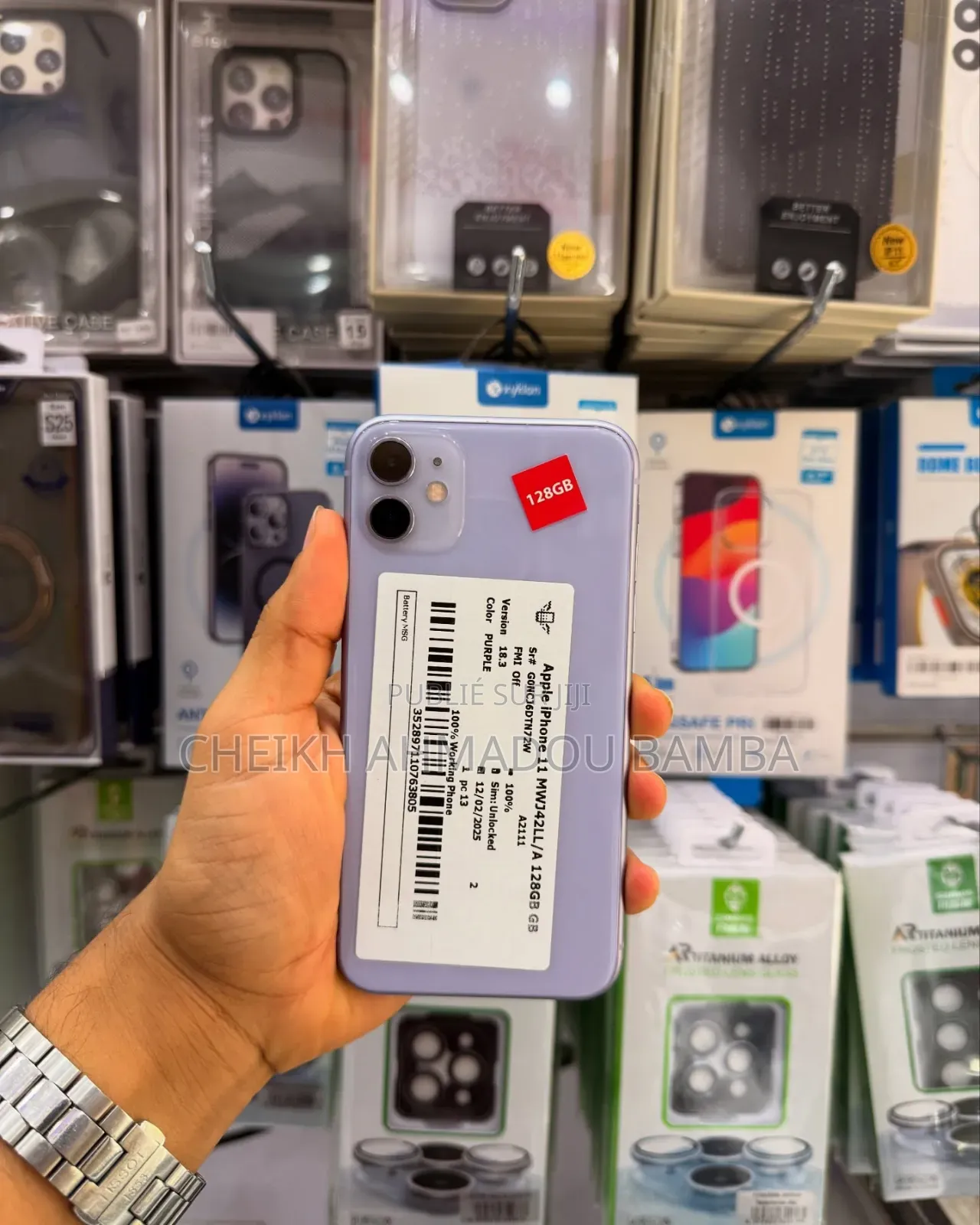 Nouveau Apple iPhone 11 128 GB Violet