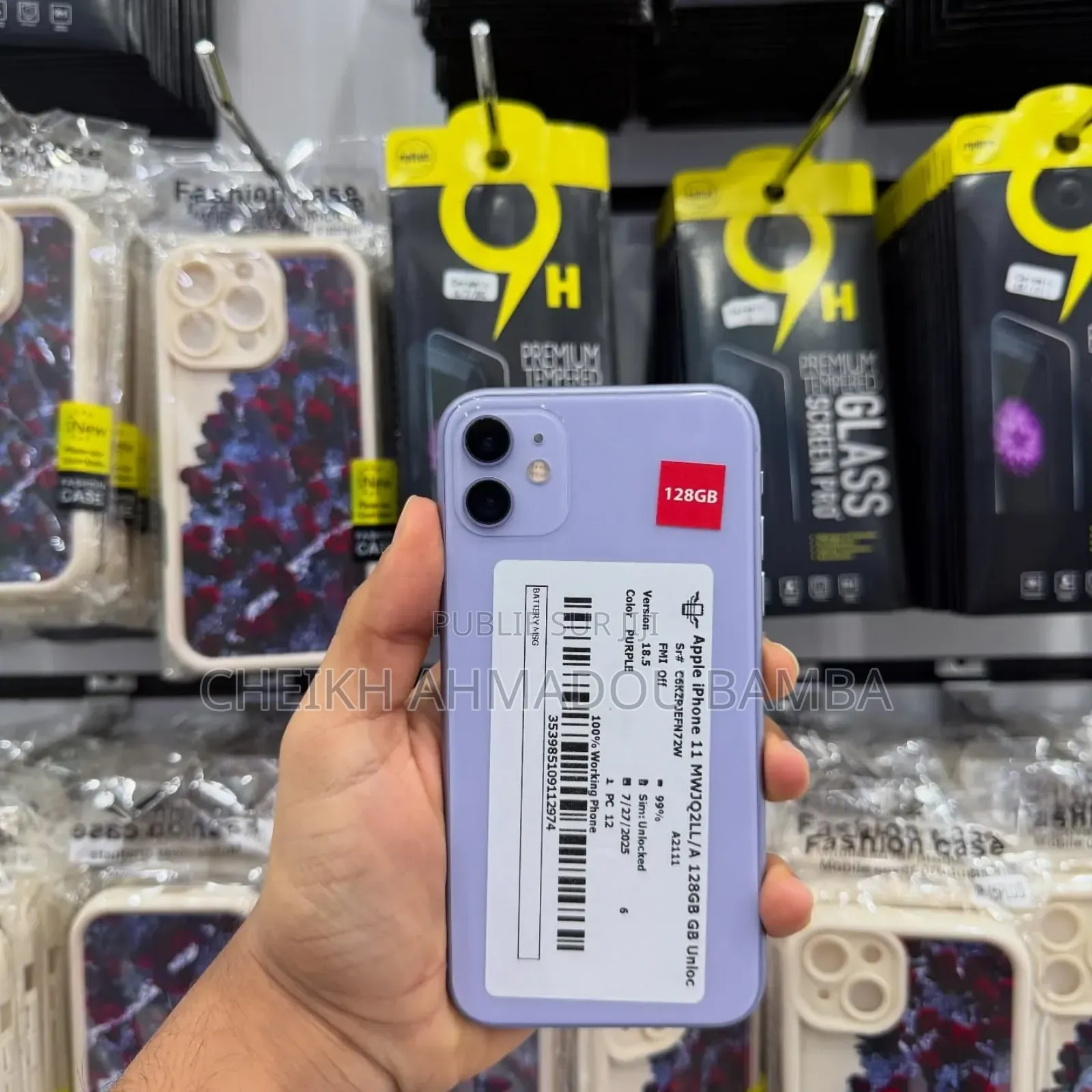 Nouveau Apple iPhone 11 128 GB Violet