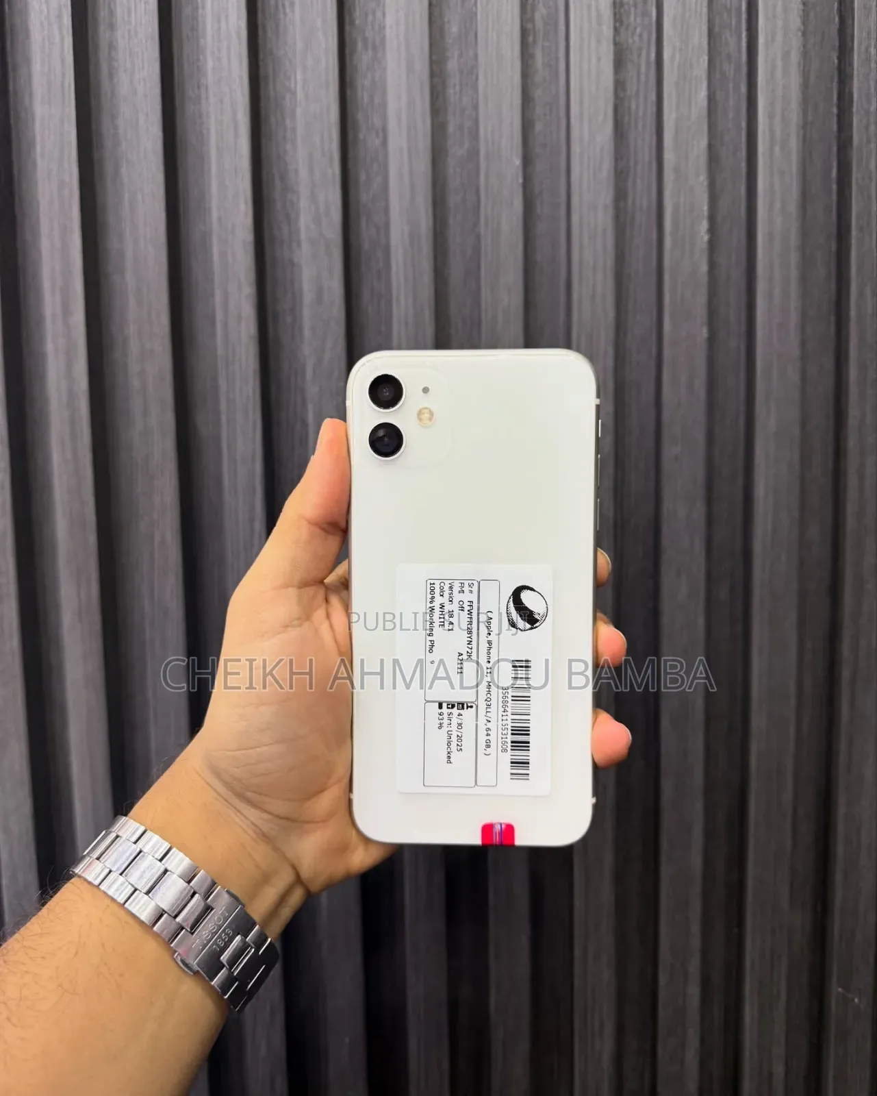 Nouveau Apple iPhone 11 128 GB Blanc