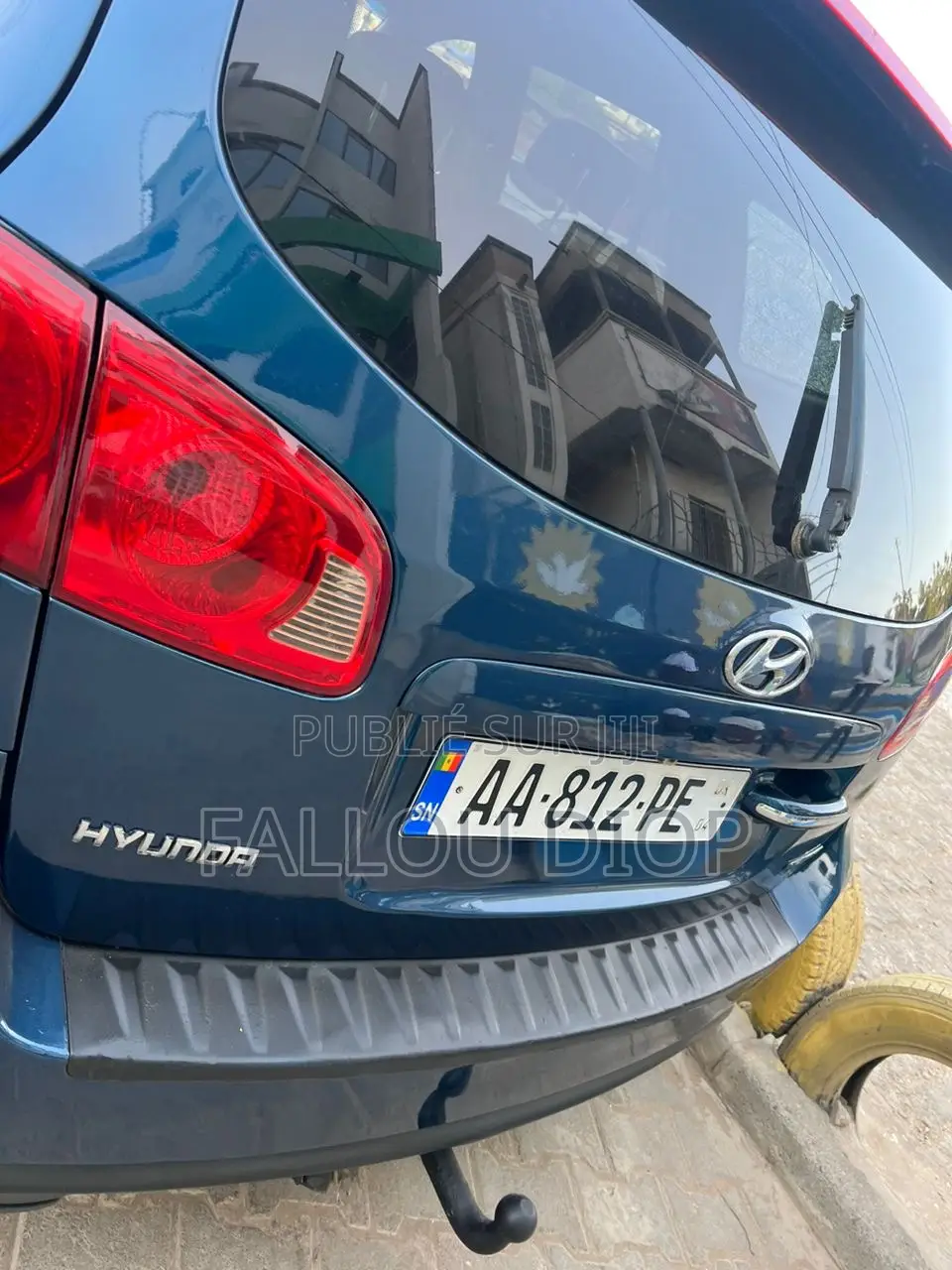 Hyundai Santa Fe 2007 Noir