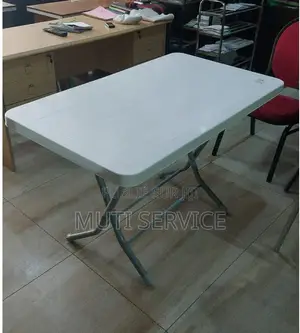 Table Blanc 1m20cm , Chaise Plastique Original
