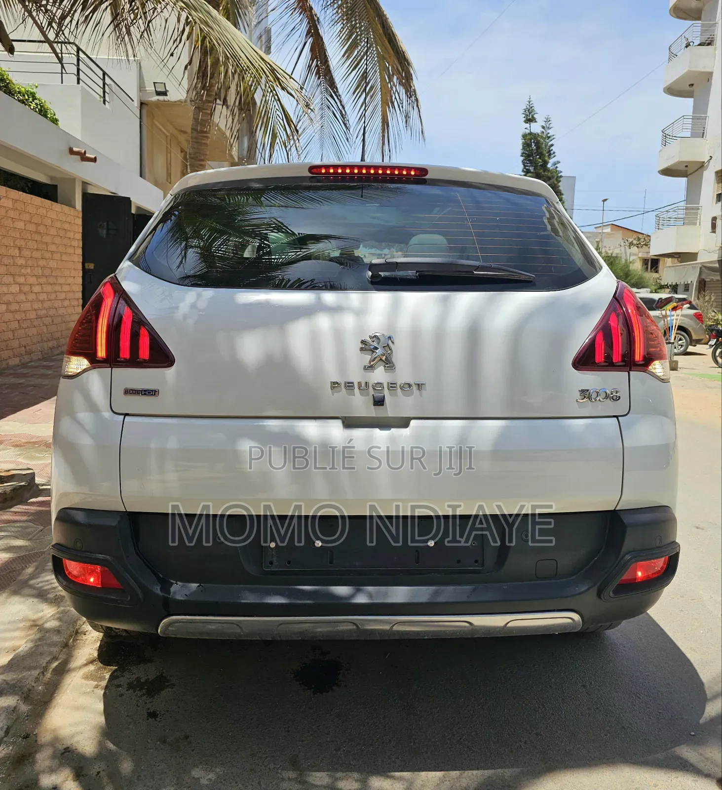 Peugeot 3008 2016 Blanc