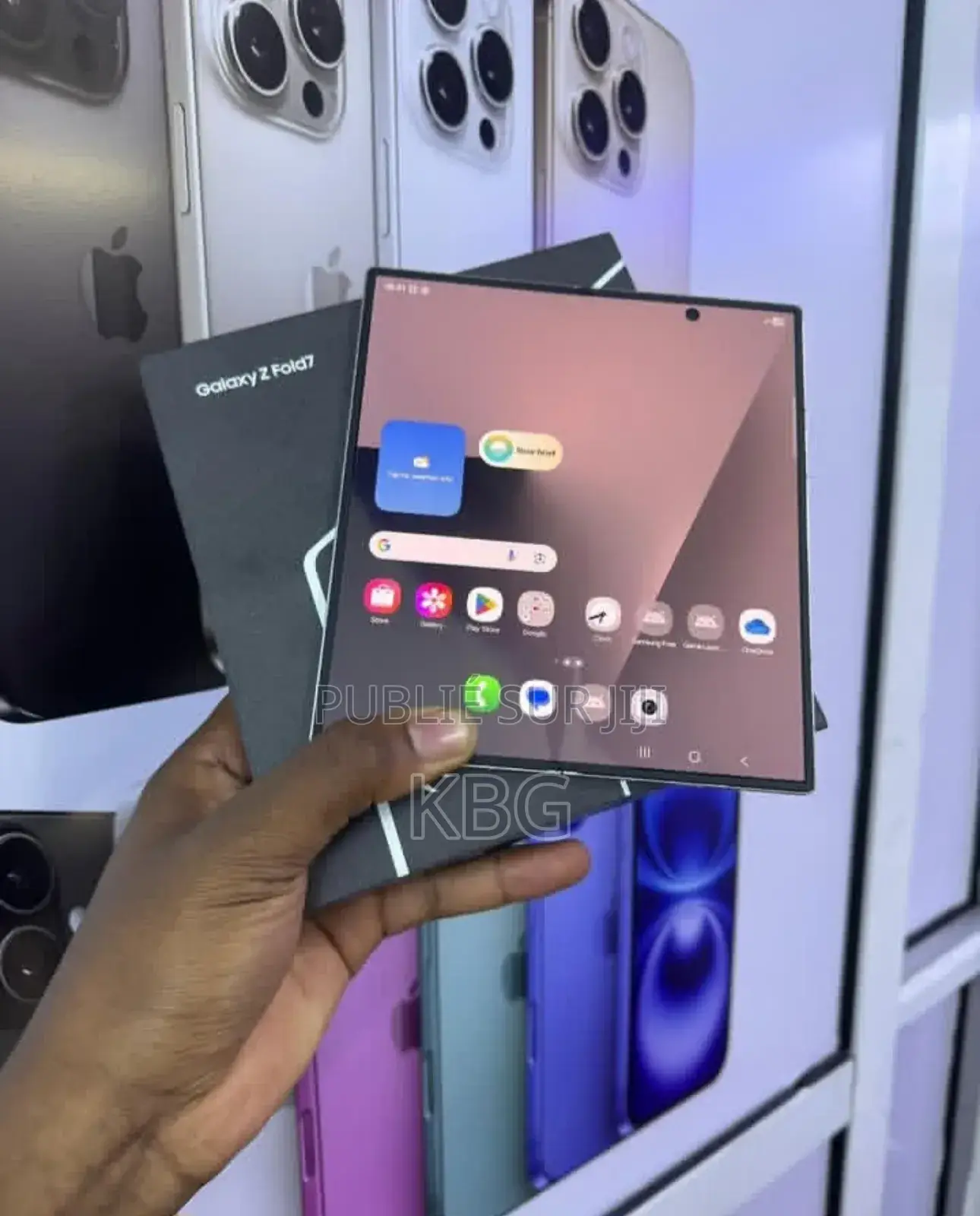 Nouveau Samsung Galaxy Z Fold7 512 GB Gris