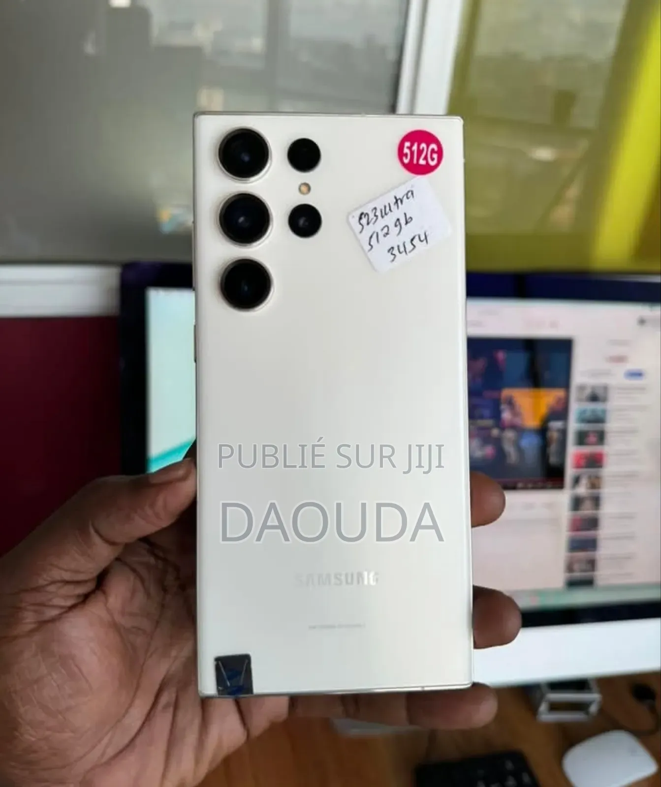 Nouveau Samsung Galaxy S23 Ultra 512 GB Blanc