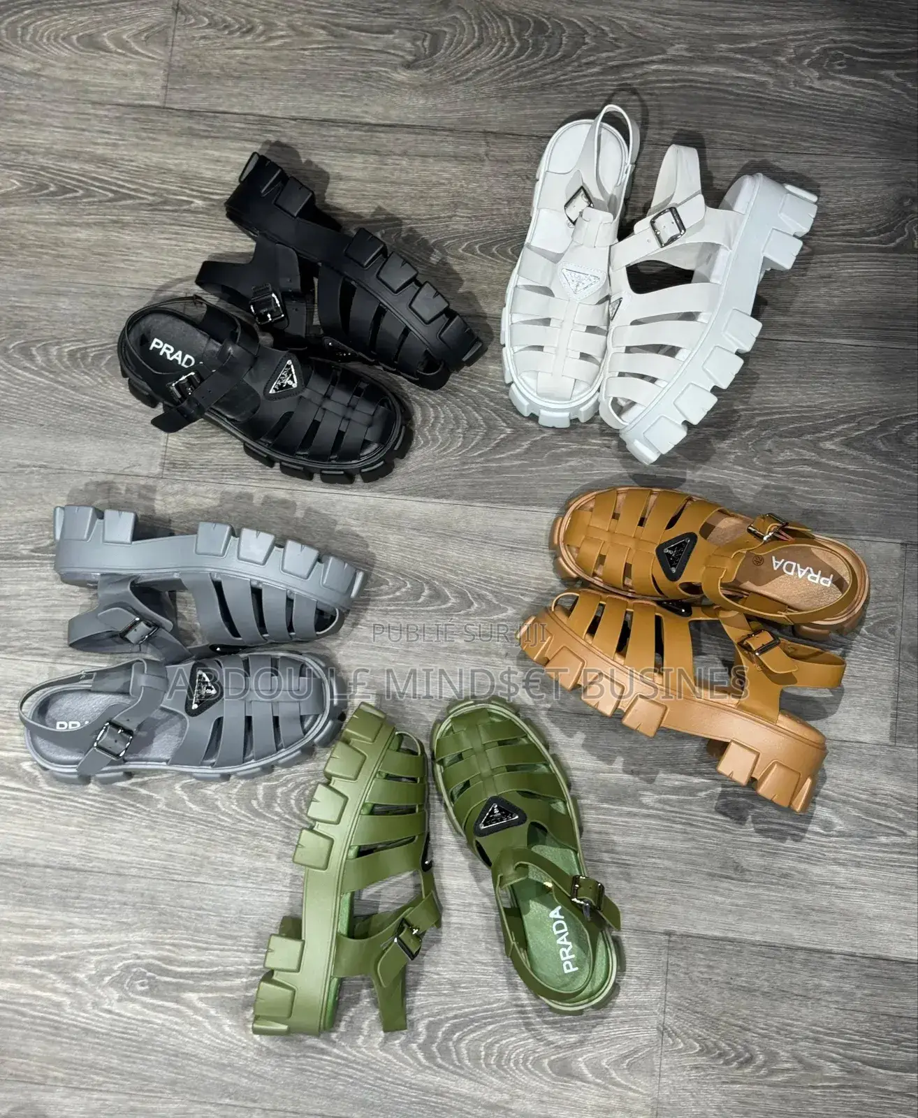Prada Spartiates Monolithe Dos
