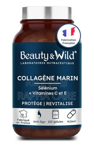 Anti-Âge Contenant: Collagène Marin, Sélénium, Vitamines C Et E