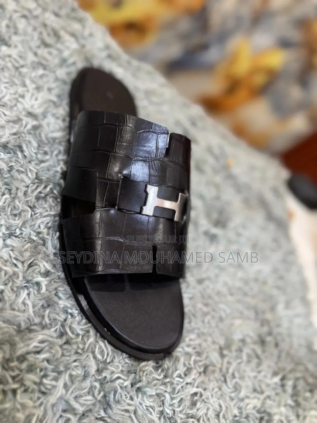 Sandales en Cuir Pour Hommes