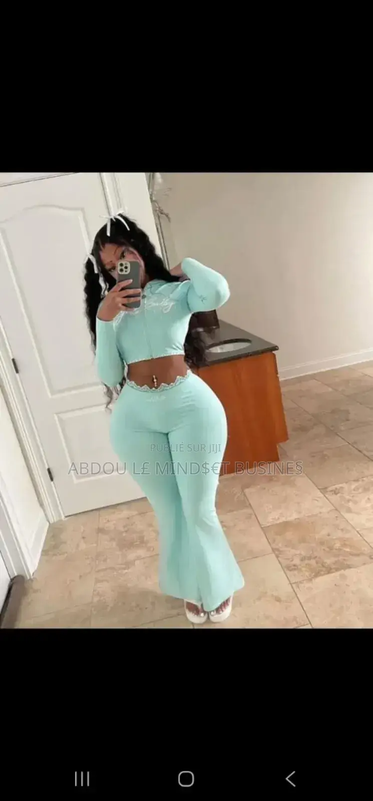 Ensemble Body Pull Capuchon Bas Large Serré Disponible