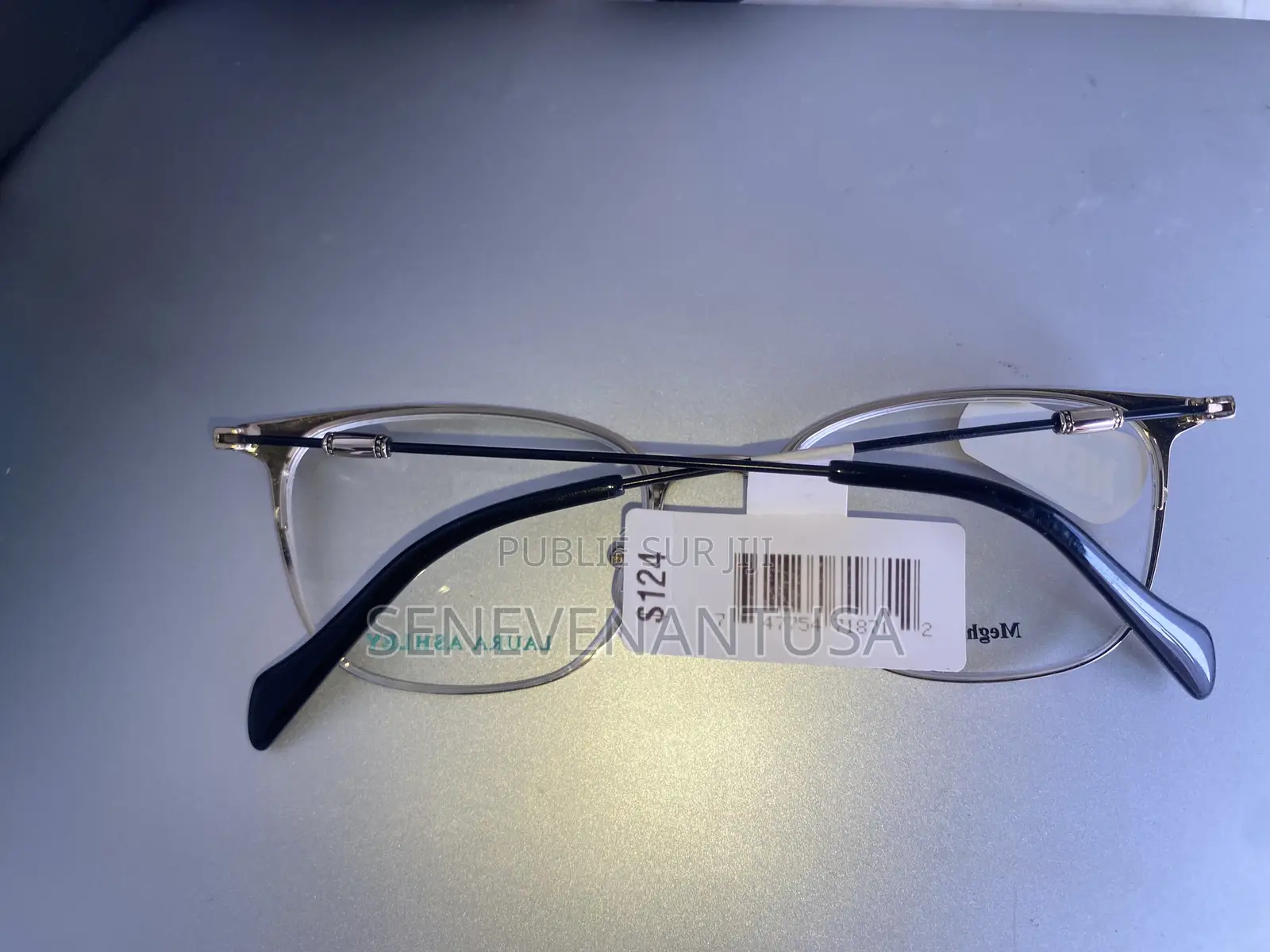 Montures De Lunettes Sean John Sjo 5110 001 Noir Satin or 57 15 145