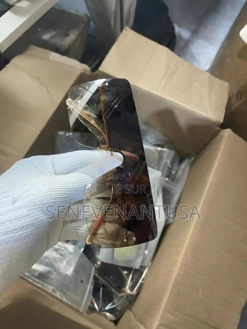 Grande Monture, Style Punk, en Métal, Pour Un Look Tendance.