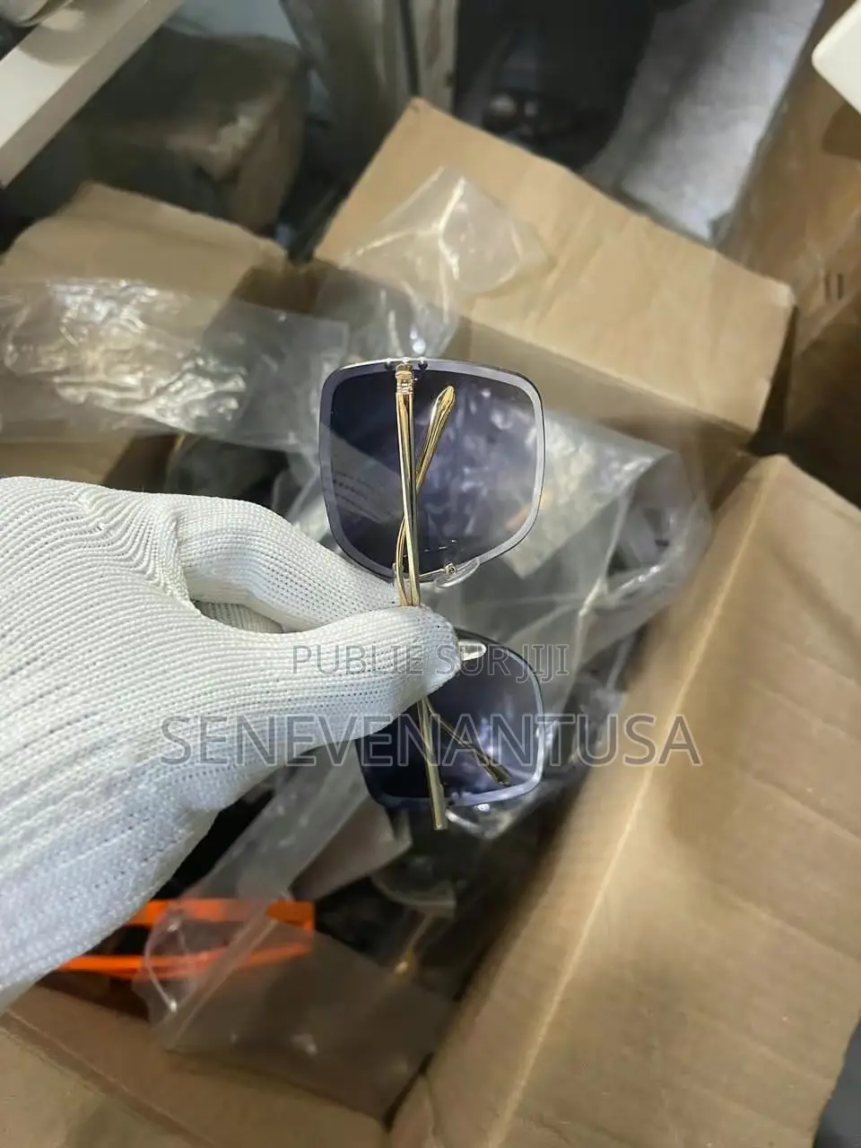 Grande Monture, Style Punk, en Métal, Pour Un Look Tendance.