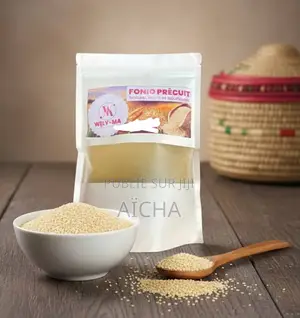 Fonio Précuit Naturel – Prêt À Cuire