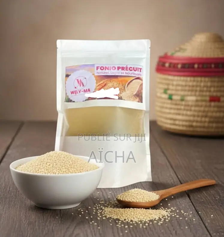 Fonio Précuit Naturel – Prêt À Cuire