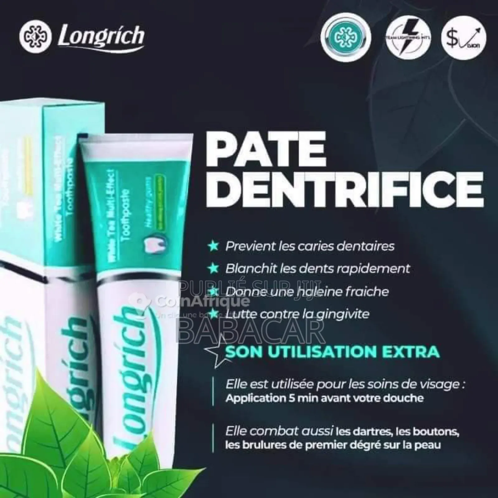 Pâte Dentifrice