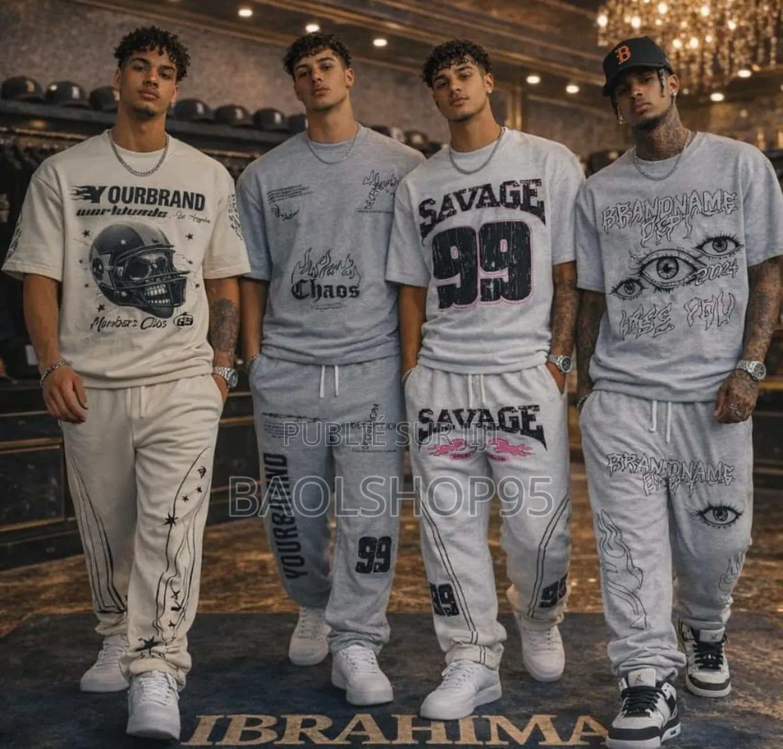 Ensamble Courte Mache Cotin