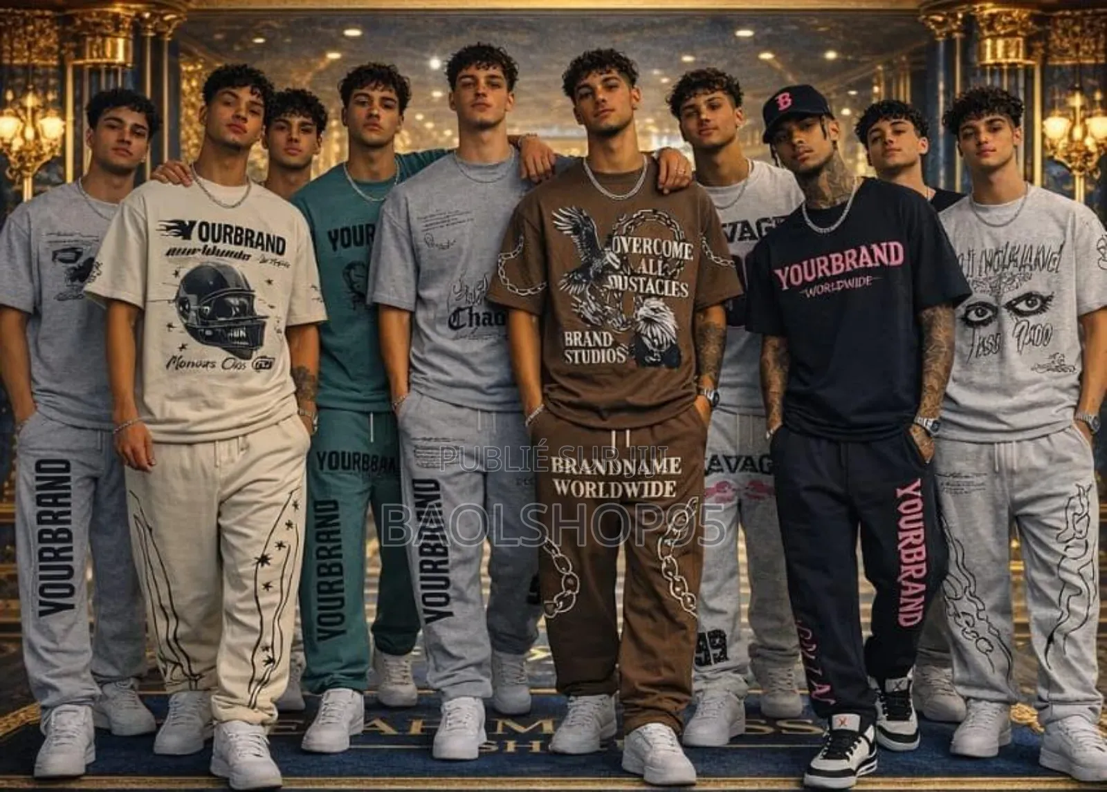 Ensamble Courte Mache Cotin