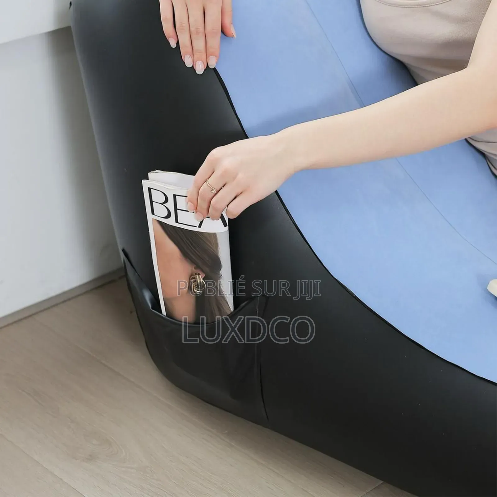 Canapé Gonflable Floqué De Qualité Supérieure