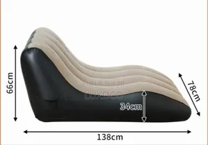 Canapé Gonflable Floqué De Qualité Supérieure