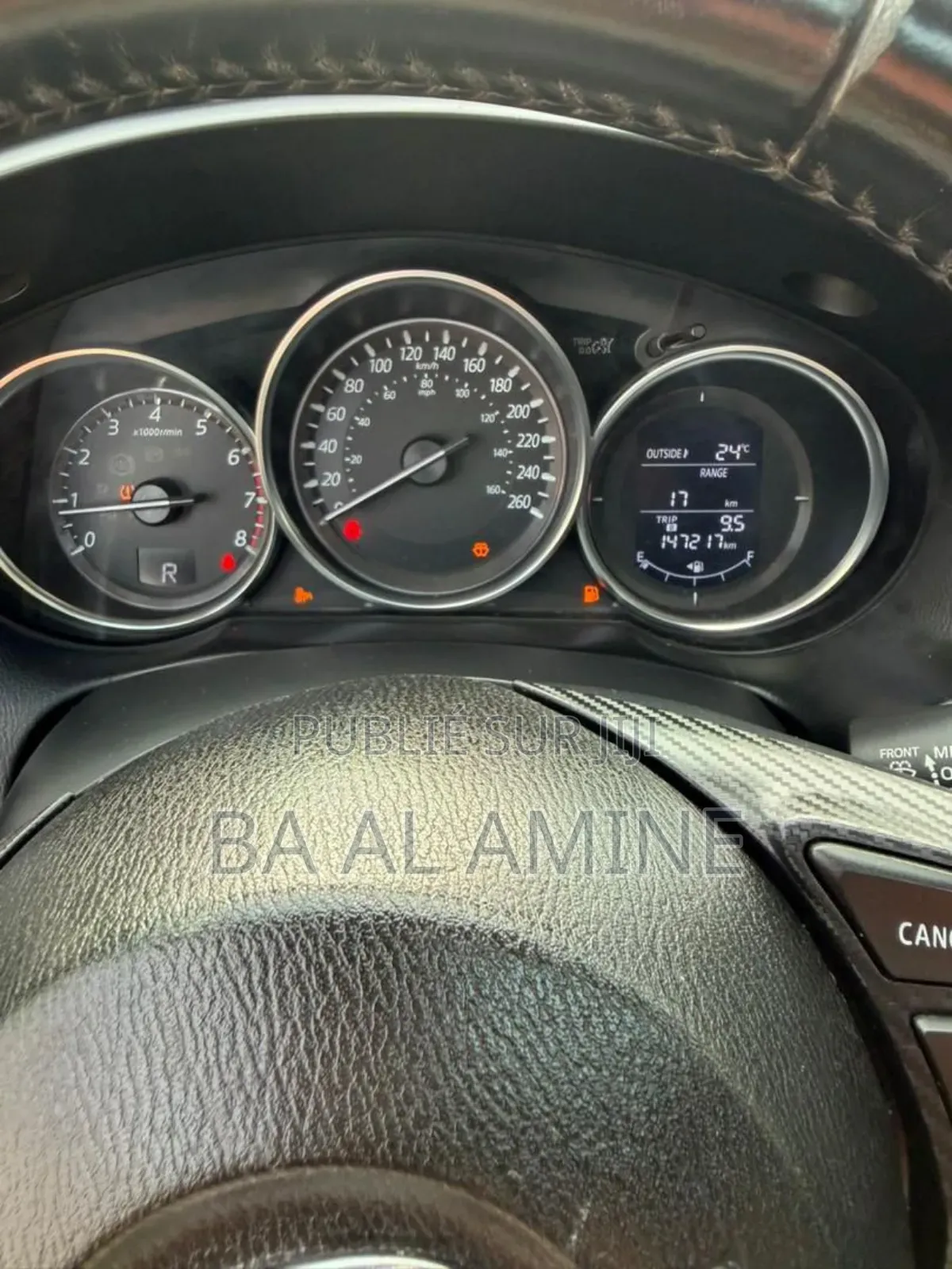 Mazda CX-5 Grand Touring AWD 2016 Noir