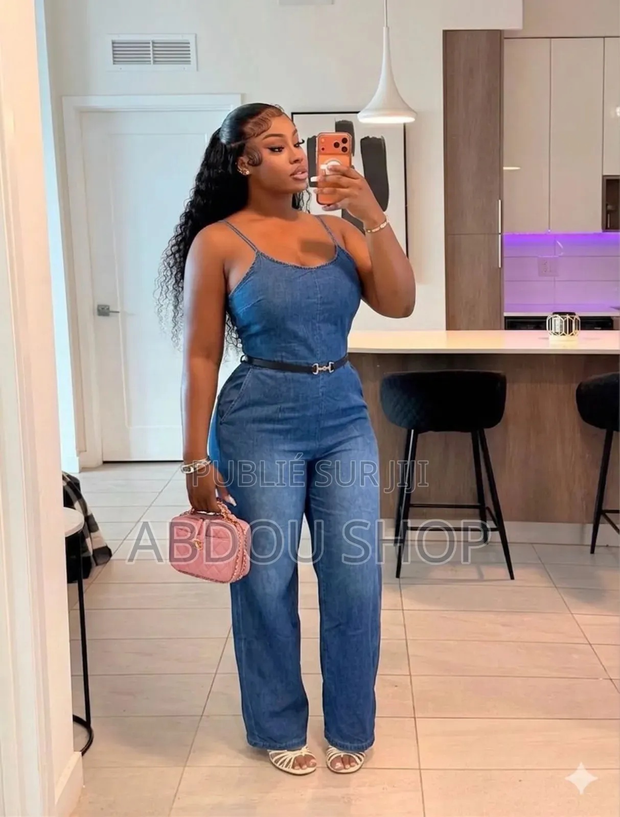 Combinaison Jean Coupe Manche Disponible