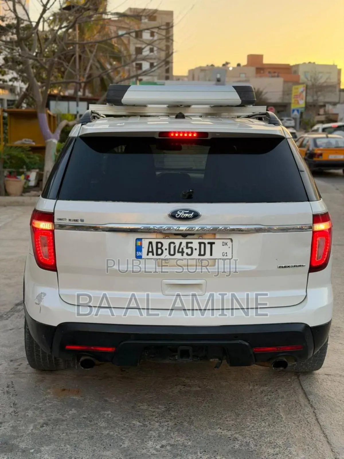 Ford Explorer 2014 Blanc