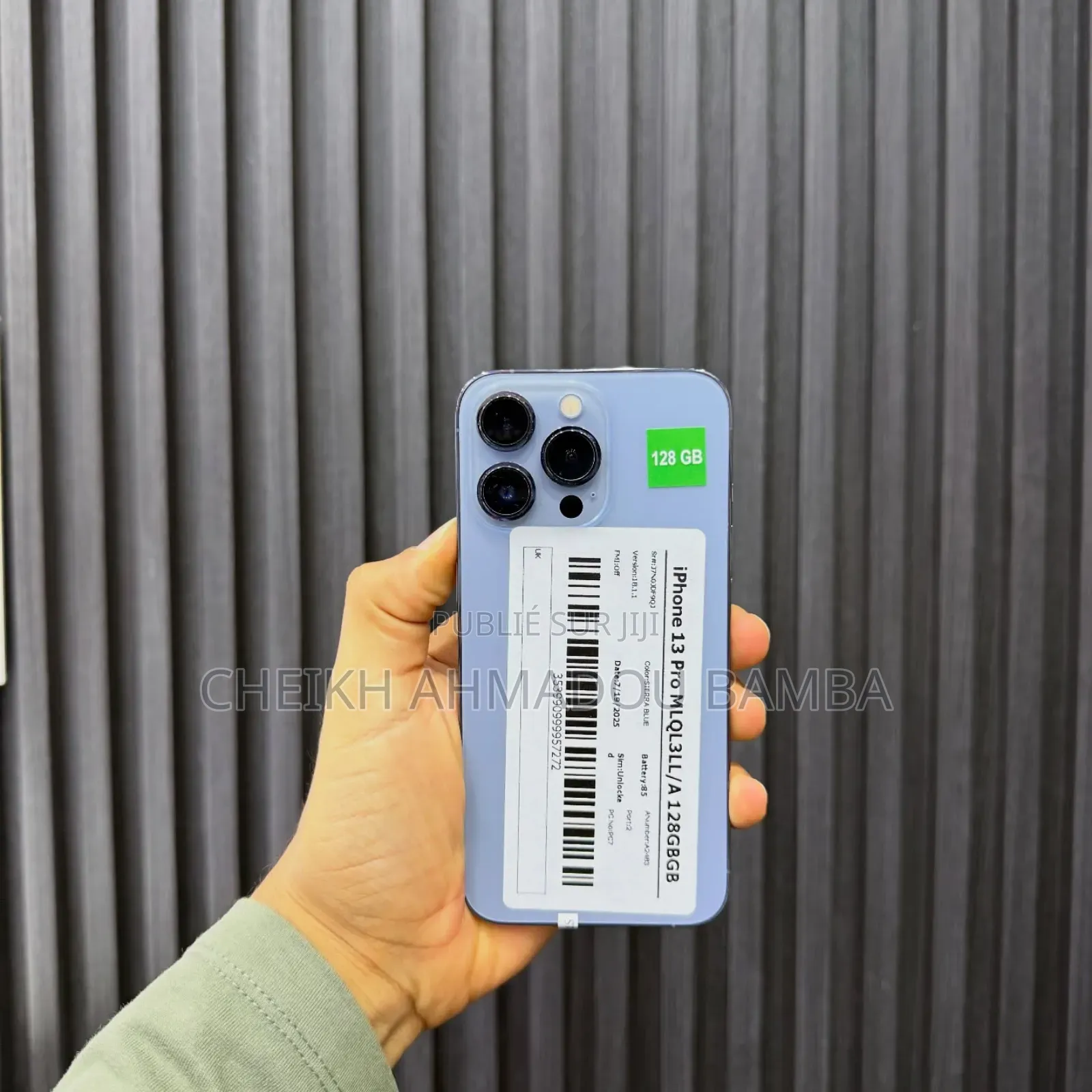 Nouveau Apple iPhone 13 Pro 128 GB Bleu