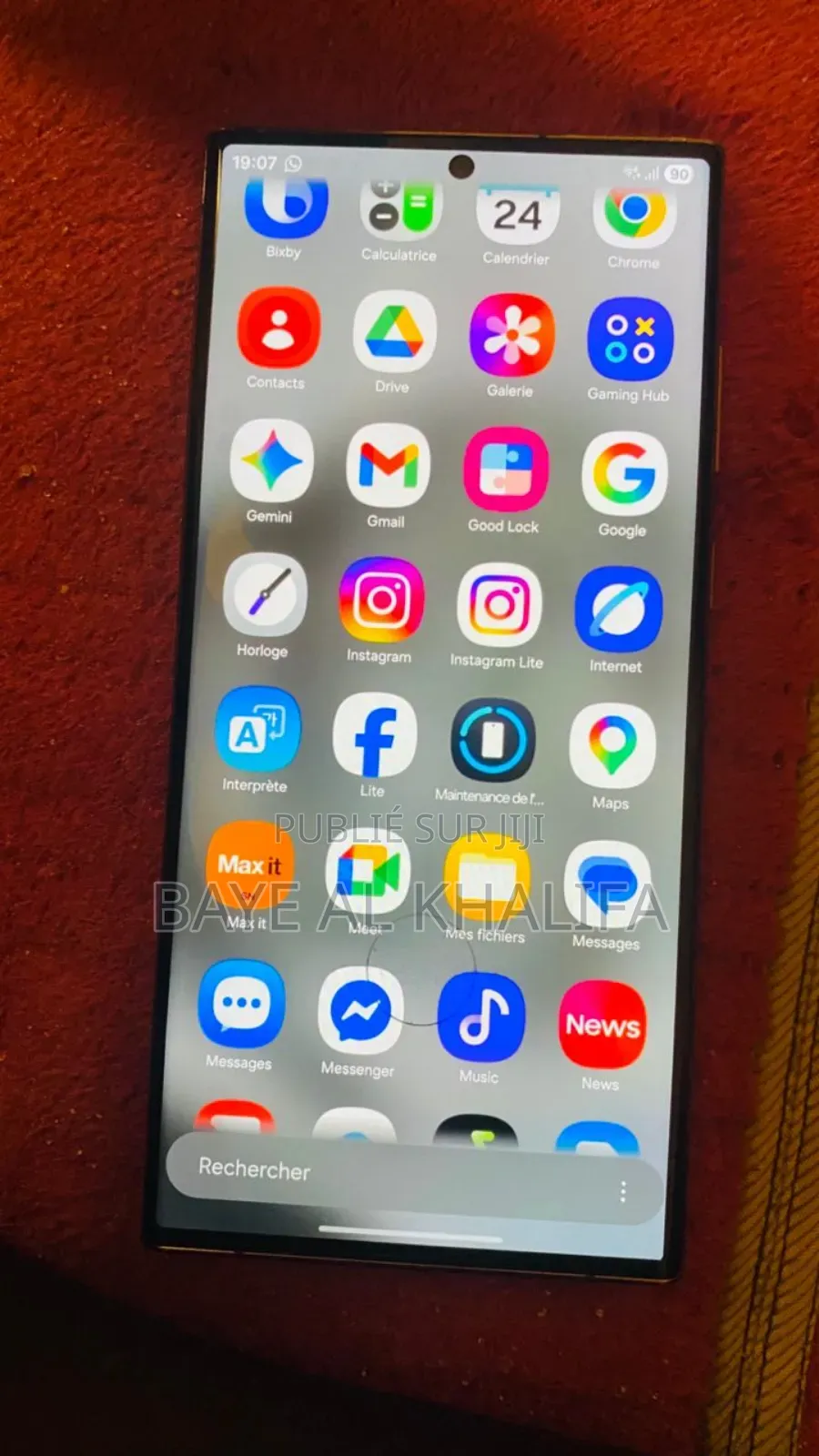 Nouveau Samsung Galaxy S22 Ultra 5G 128 GB Rose