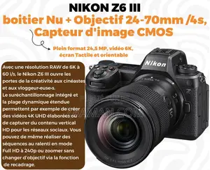 Appareil Photo Nikon Z6iii + Objectifs