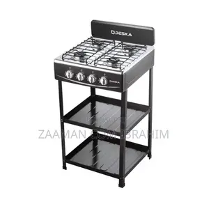 Plaque De Cuisson Deska 4feux 60x60 Avec Table Gsf06dk