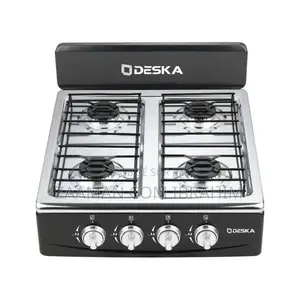 Plaque De Cuisson Deska 4feux 60x60 Avec Table Gsf06dk