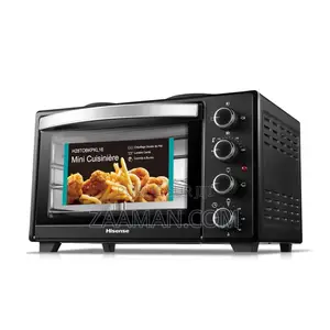 Four Hisense Avec 2feux Electrique en Haut 28litres Noir