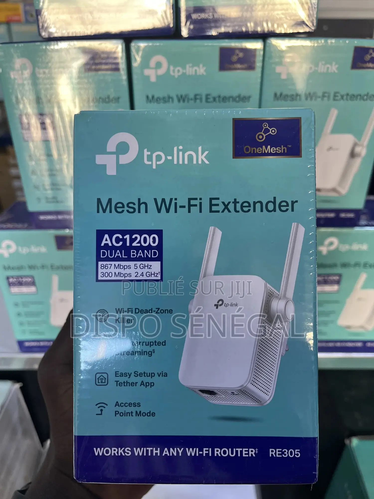 Répéteur Wifi Mesh Ac1200 (Boost Double Bande) Re305