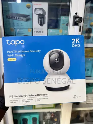 Caméra Ai QHD Intelligence Artificielle Tapo C220