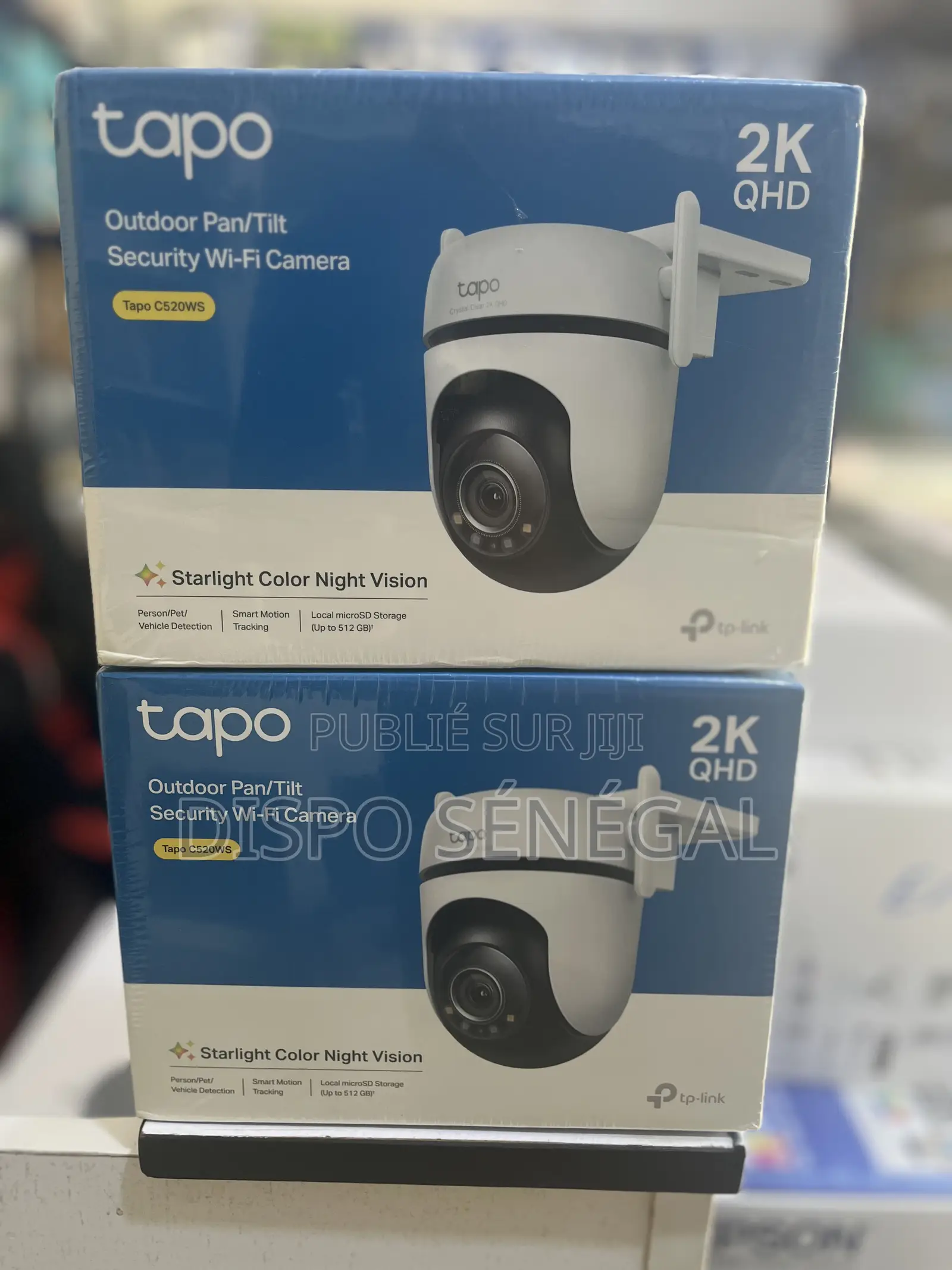 Caméra Extérieure 360° (Vision Couleur Nuit) Tapo C520ws