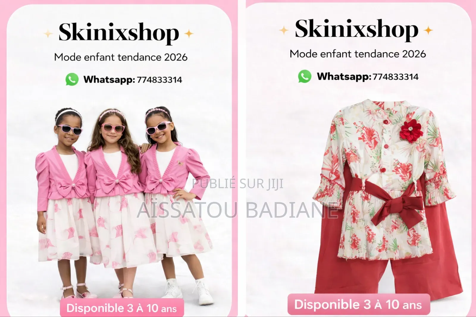 Ddécouvrez Nos Nouveaux Ensemble Tendance Pour Enfants Très Jolie