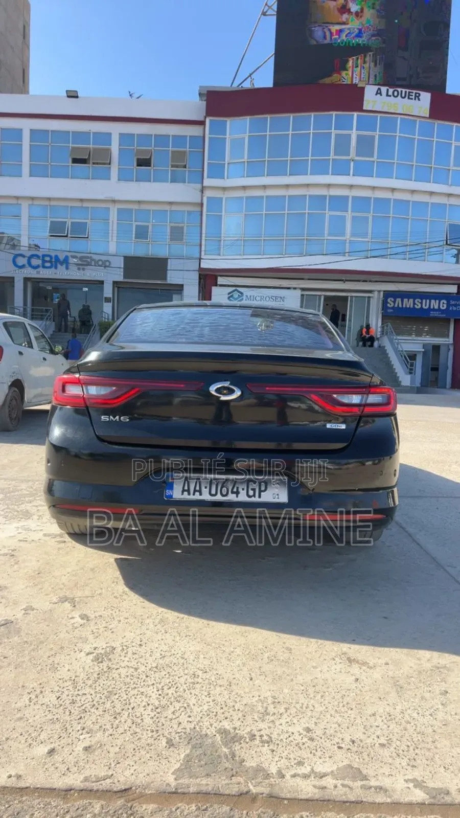 Renault Samsung SM6 2016 Noir