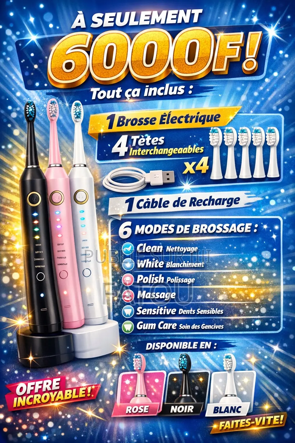 Brosse À Dents Électrique