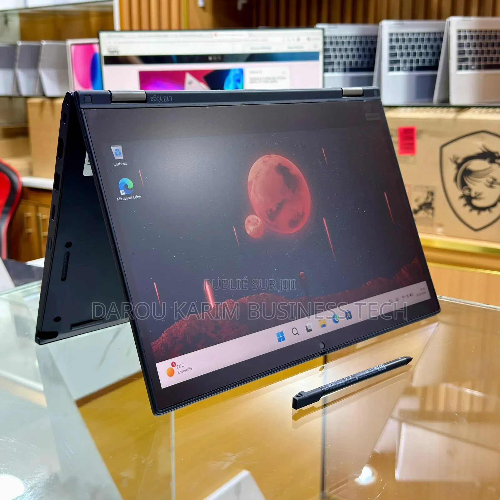 Nouveau Lenovo ThinkPad L13 Yoga 16GB Intel Core i5 SSD 256GB