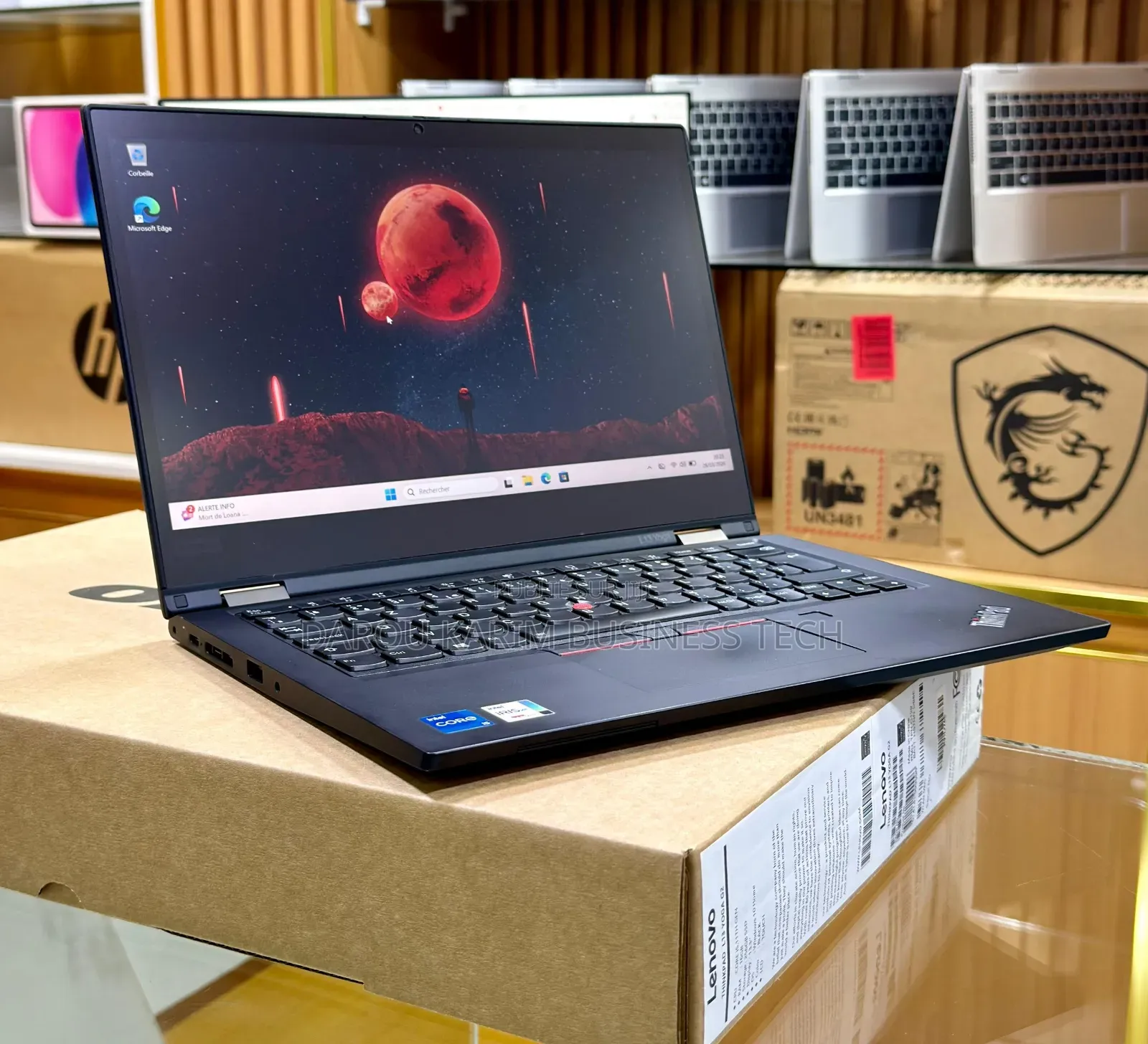 Nouveau Lenovo ThinkPad L13 Yoga 16GB Intel Core i5 SSD 256GB