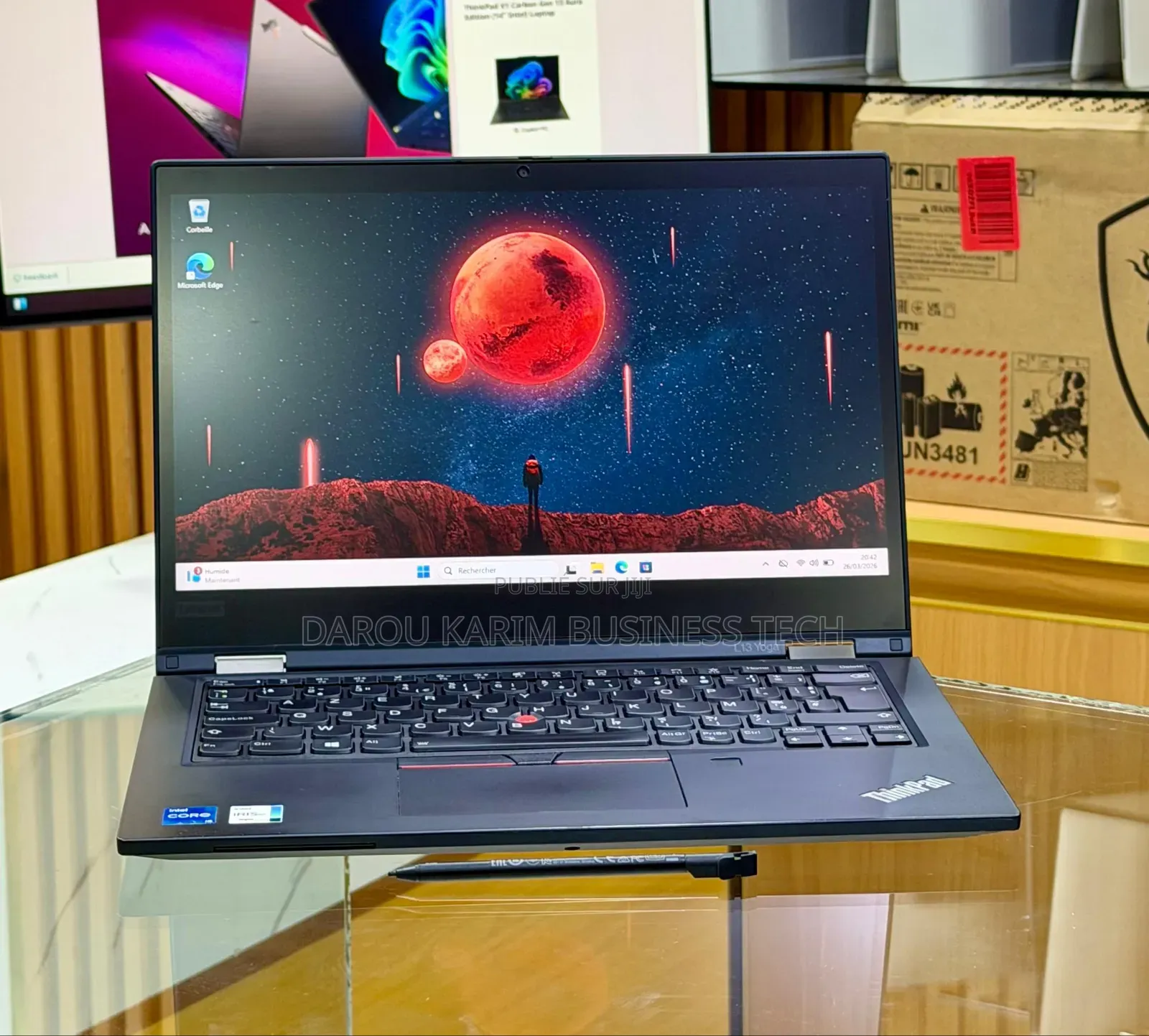 Nouveau Lenovo ThinkPad L13 Yoga 16GB Intel Core i5 SSD 256GB