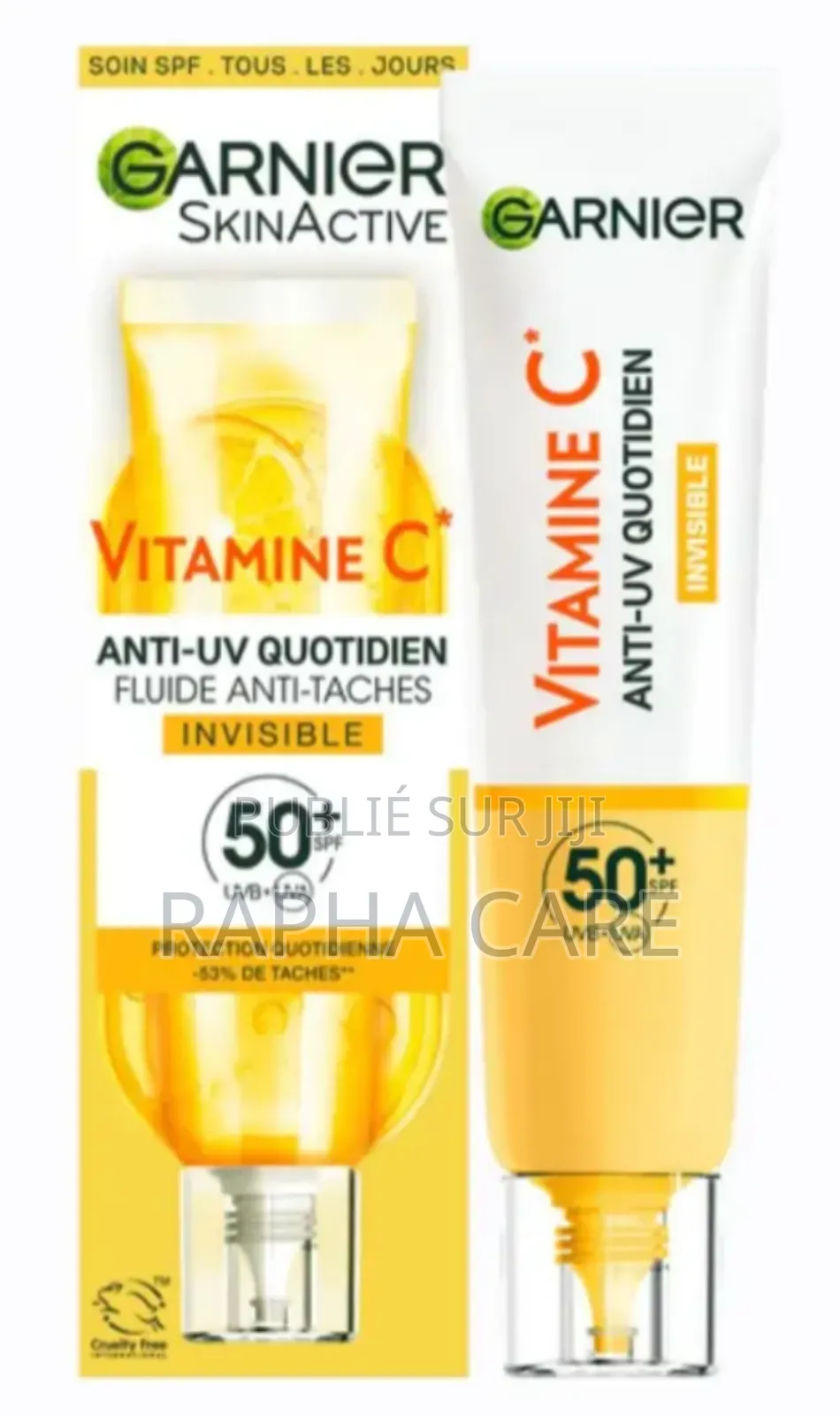 Soin Visage, Alliant Protection Uv Et Bienfaits Sérum À La Vitamine C