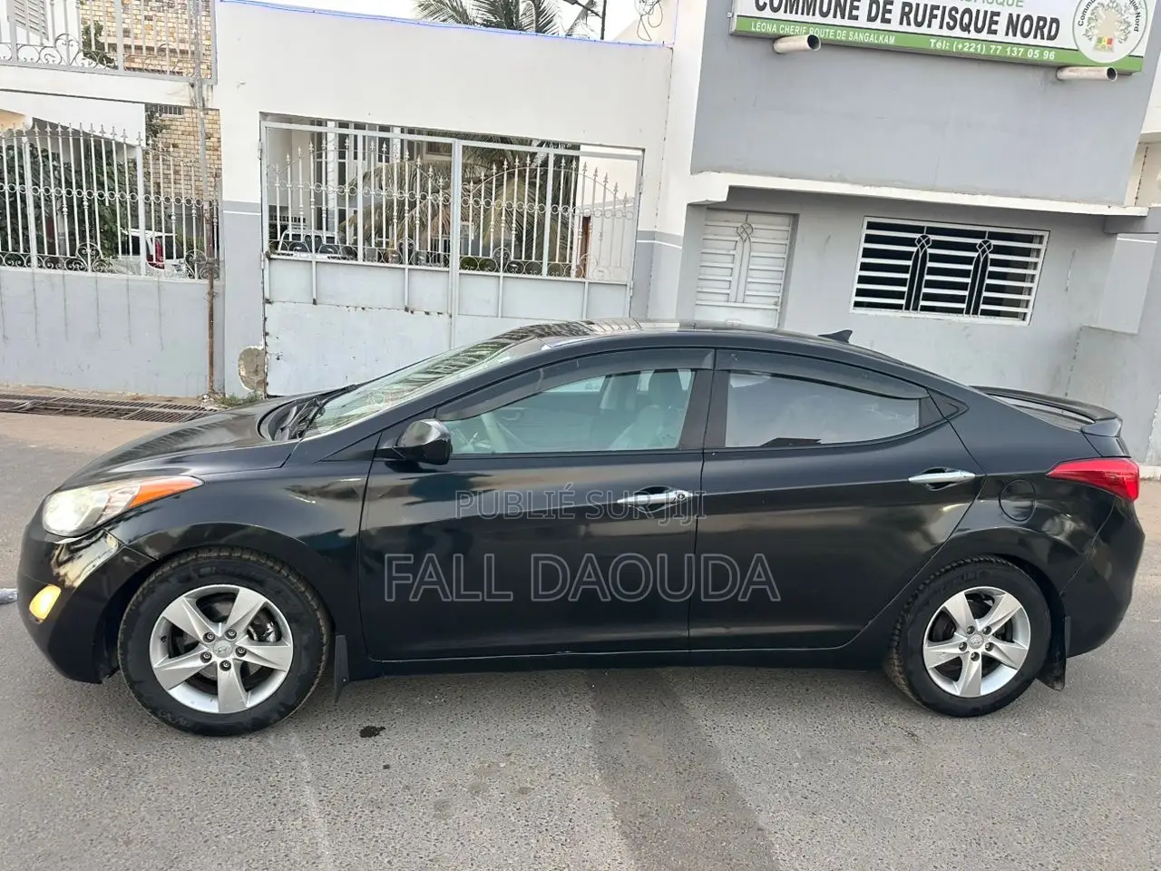 Hyundai Elantra 2012 Noir