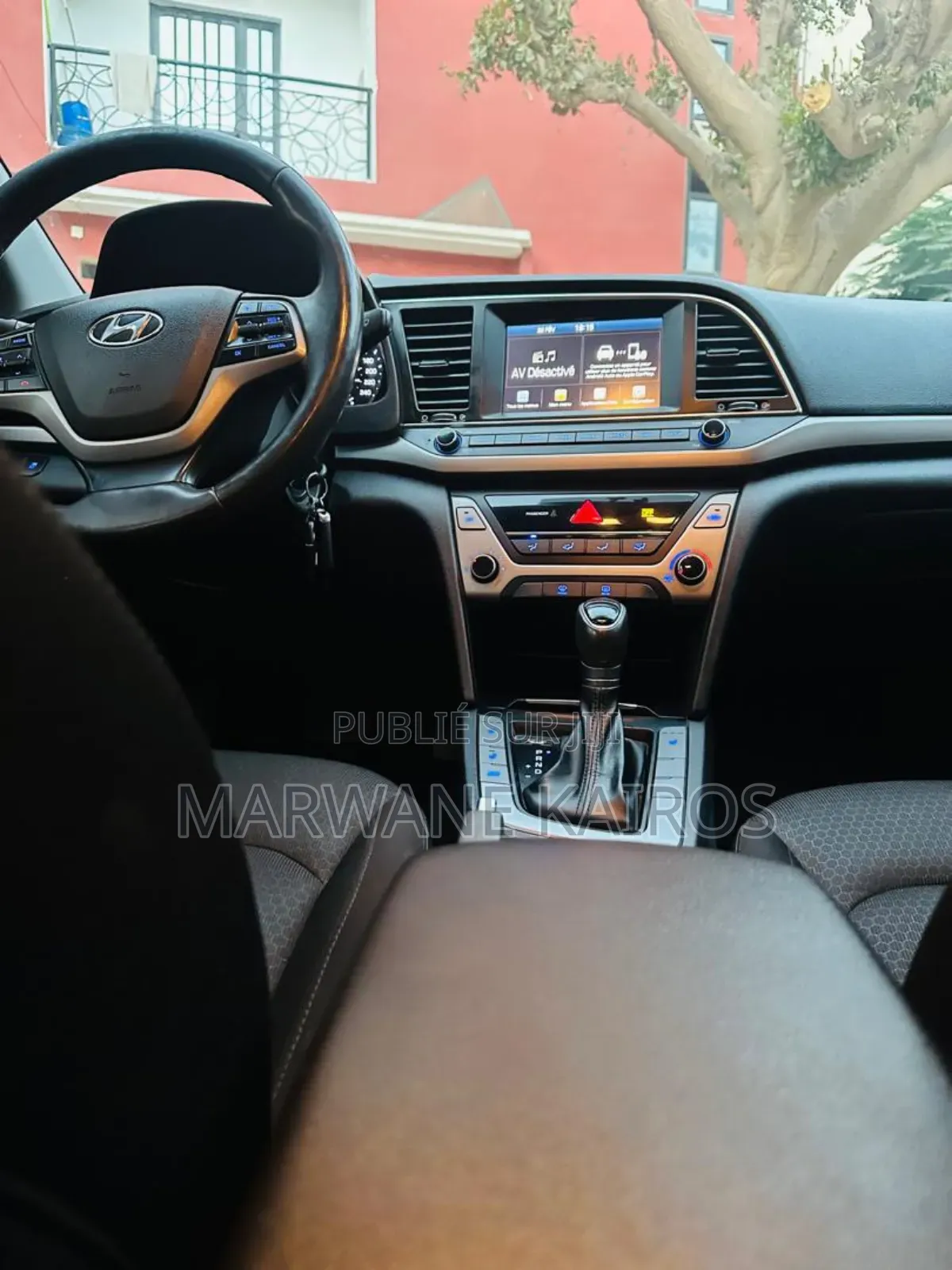Hyundai Elantra 2018 Blanc