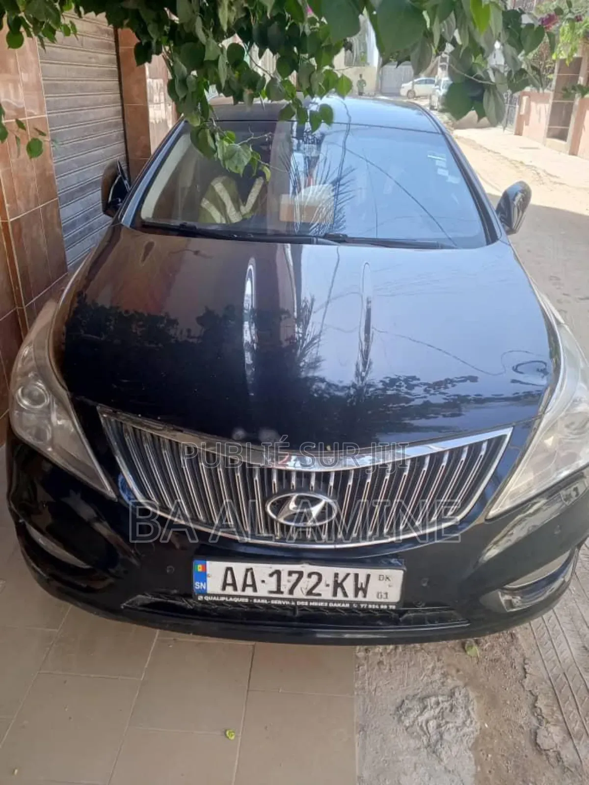 Hyundai Grandeur 2016 Noir