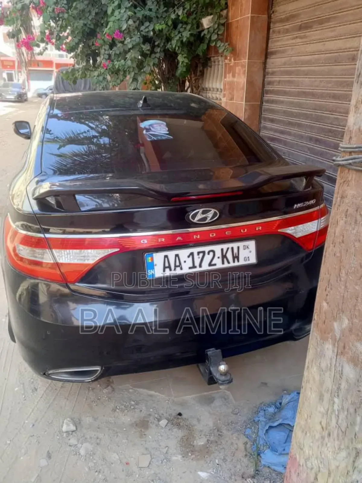 Hyundai Grandeur 2016 Noir