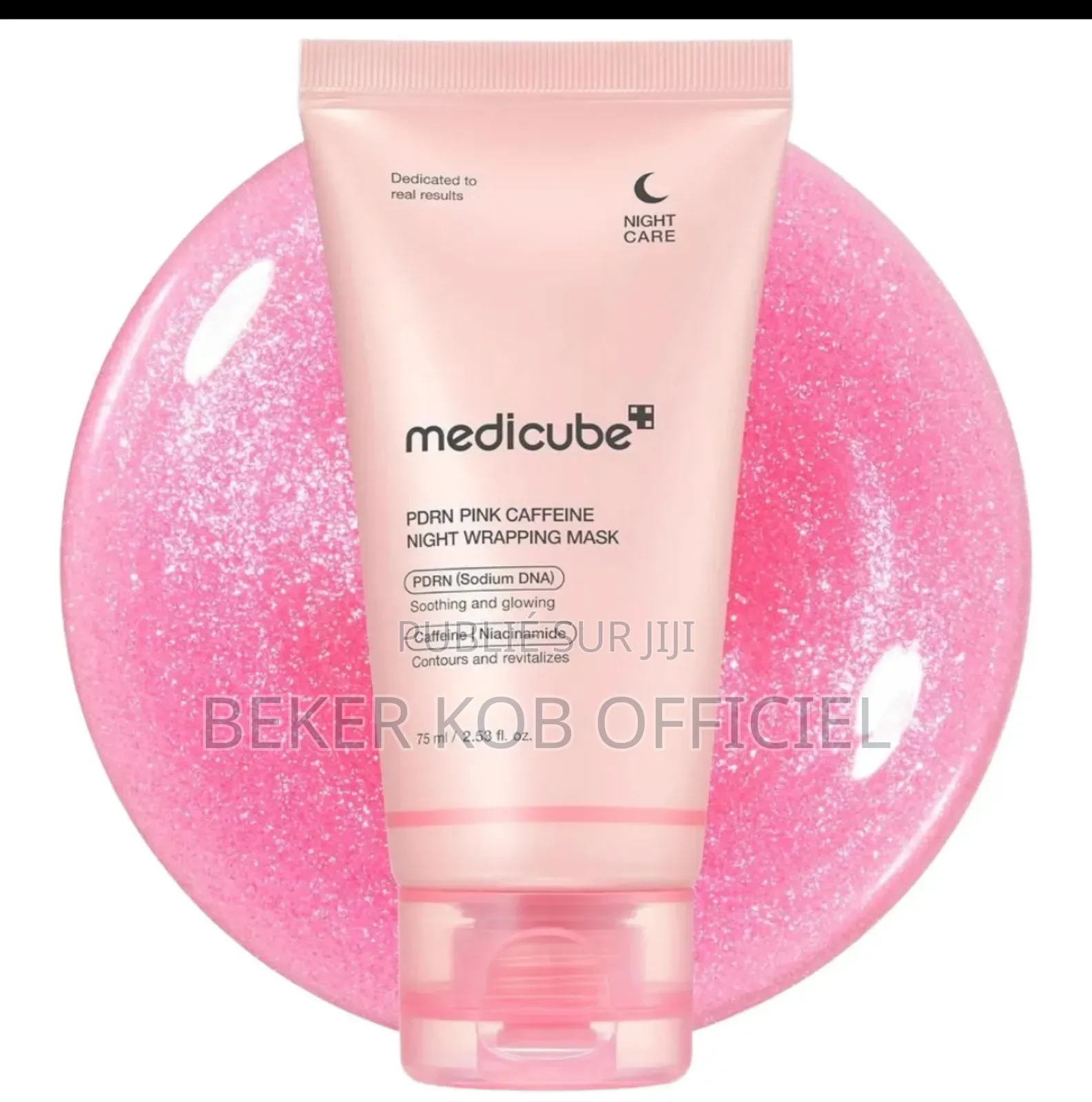 Medicube Masque De Nuit De Visage Avec De La Caféine